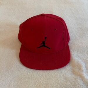 Jordan Red and Black Cap